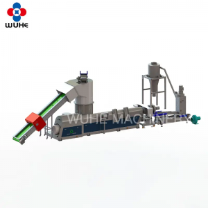 recycling compactor granulation line
